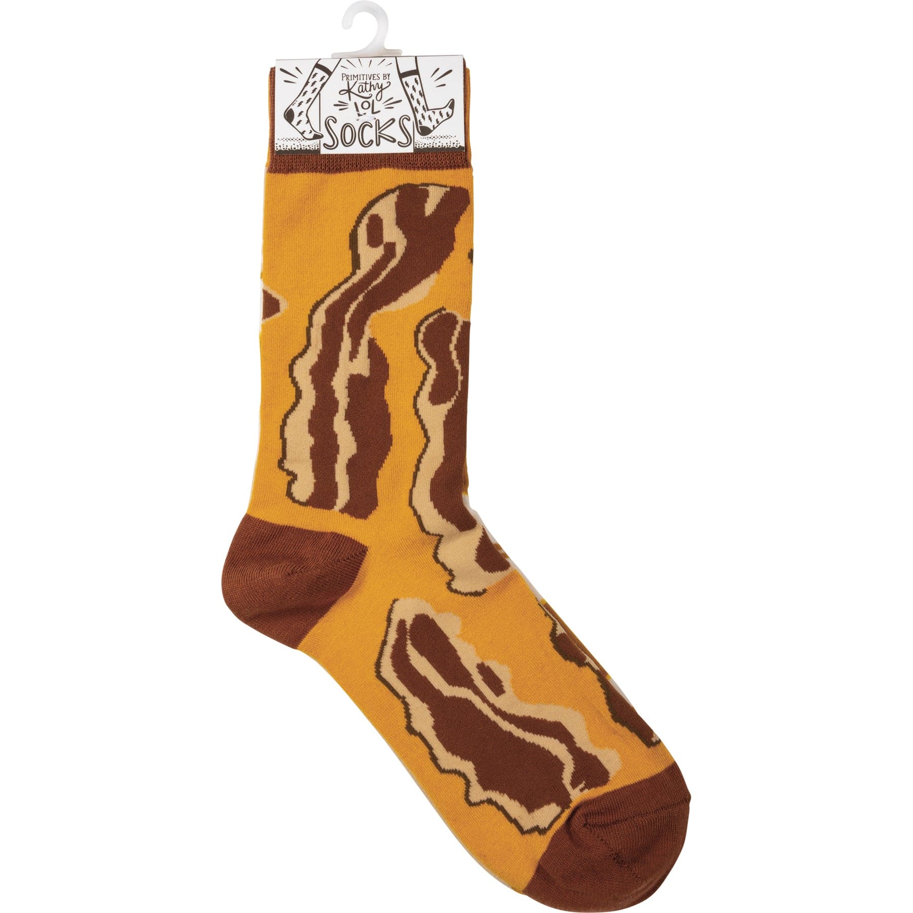 Socks One Size Fits Most Socks - Bacon & Eggs PBK-1107880