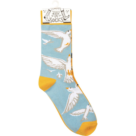 Socks One Size Fits Most Socks - Birds & Bees PBK-107887