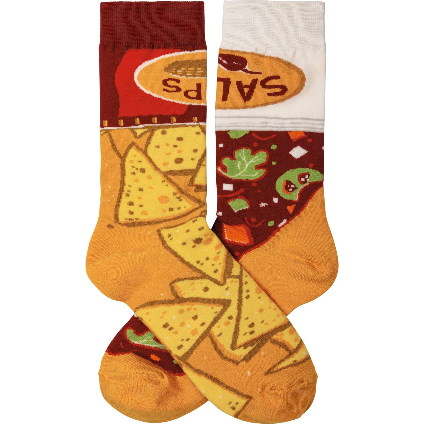 Socks One Size Fits Most Socks - Chips & Salsa PBK-108531