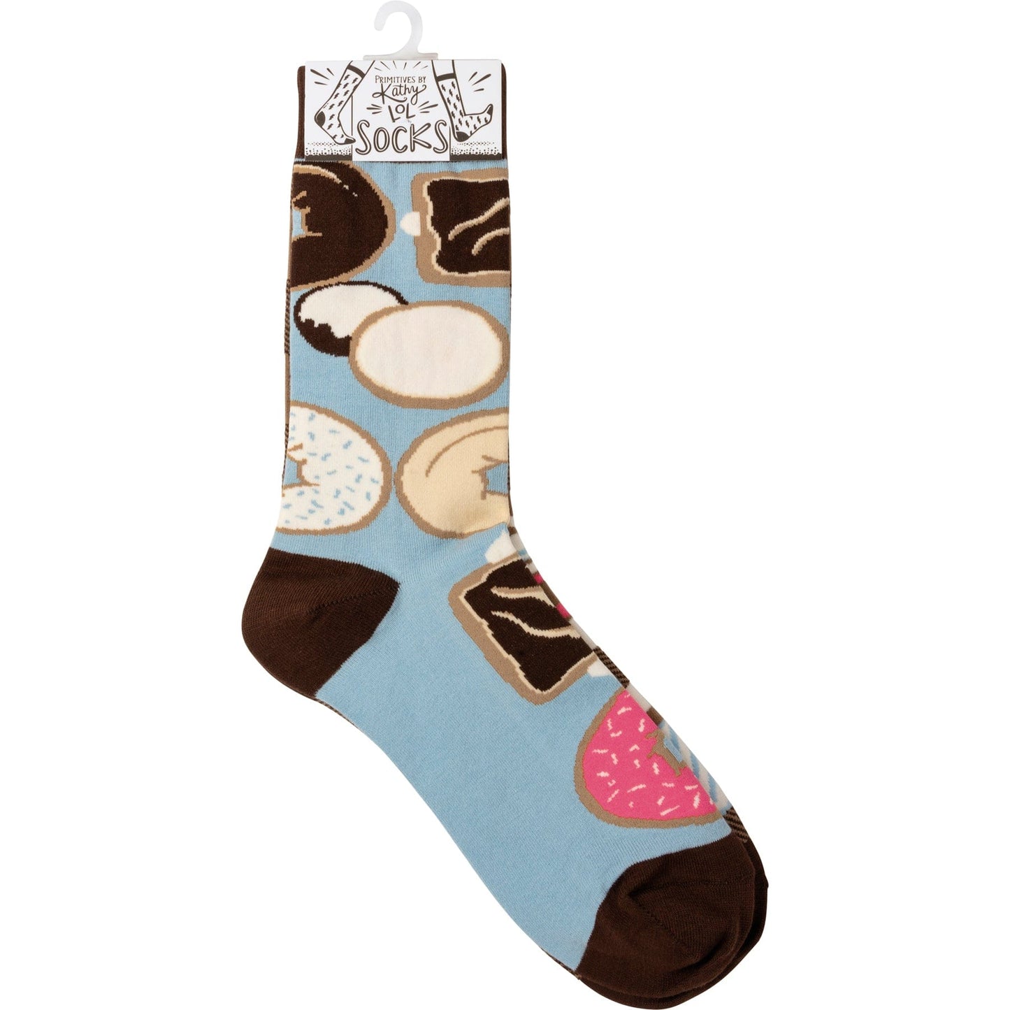 Socks One Size Fits Most Socks - Coffee & Donuts PBK-108529
