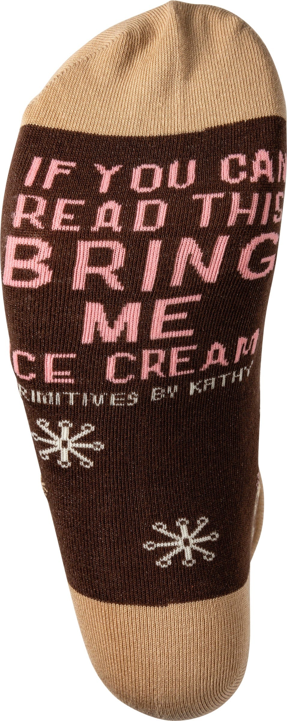 Socks One Size Fits Most Socks - Ice Cream Makes Me Happy PBK-105090-ICECREAM