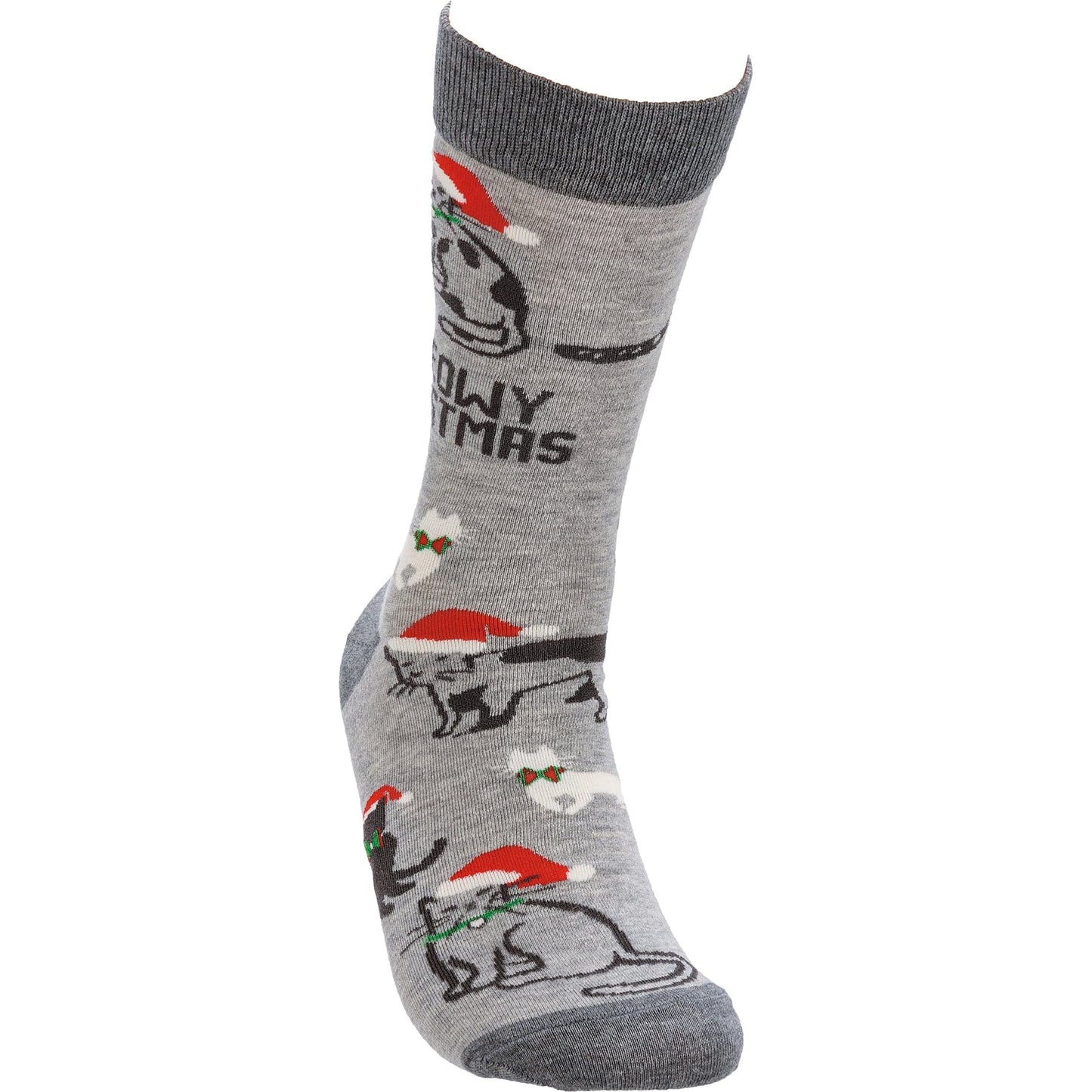 Socks One Size Fits Most Socks - Meowy Christmas PBK-113515