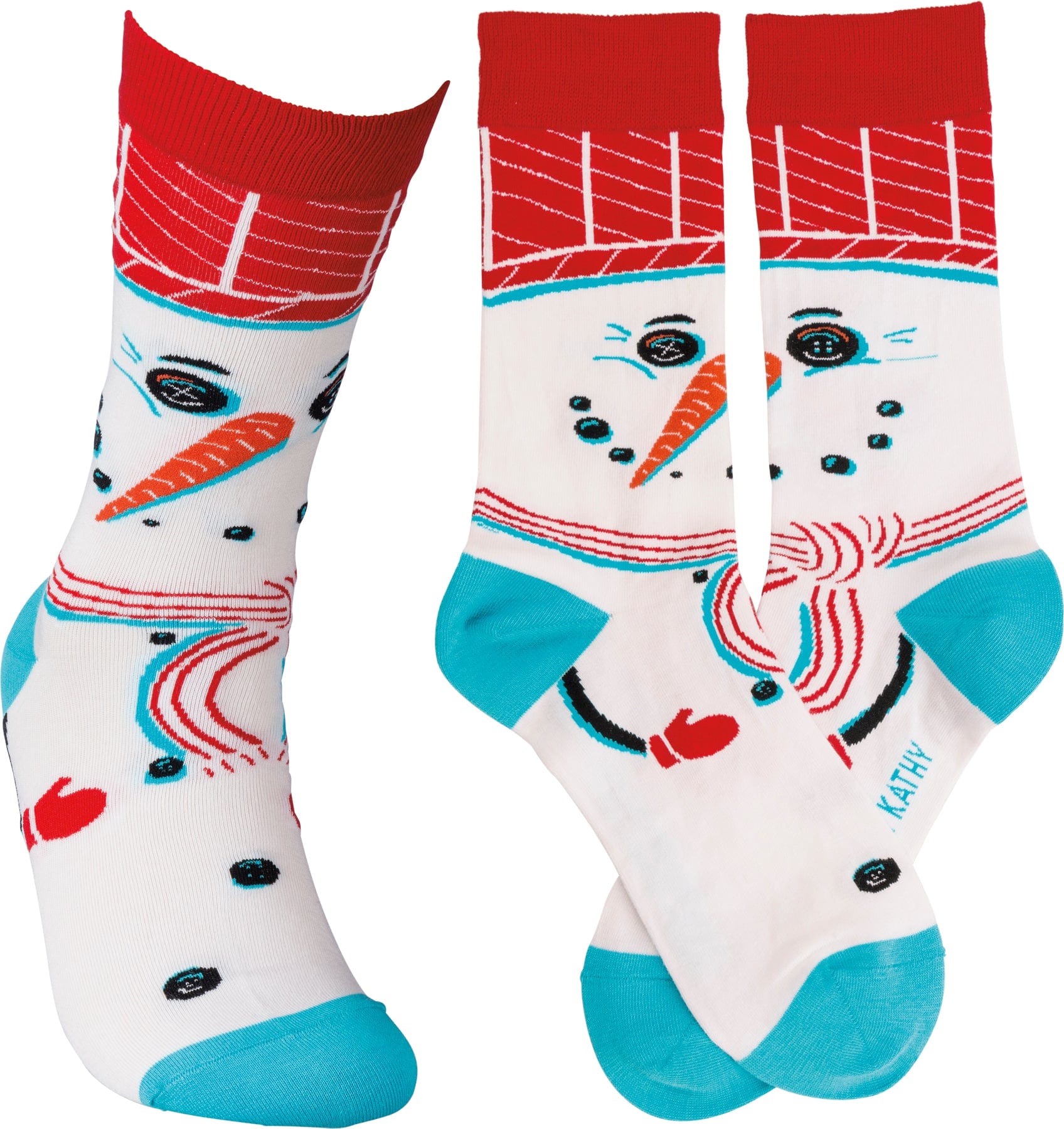Socks One Size Fits Most Socks - Snowman PBK-39462
